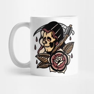 grim reaper tattoo Mug